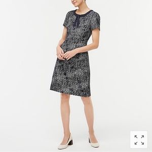 J. Crew Bow-Tie Tweed Dress